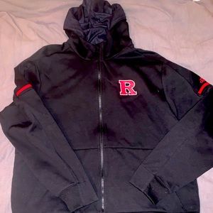 Adidas Rutgers zip-up hoodie